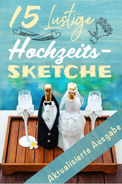 15 Hochzeitssketche Cover