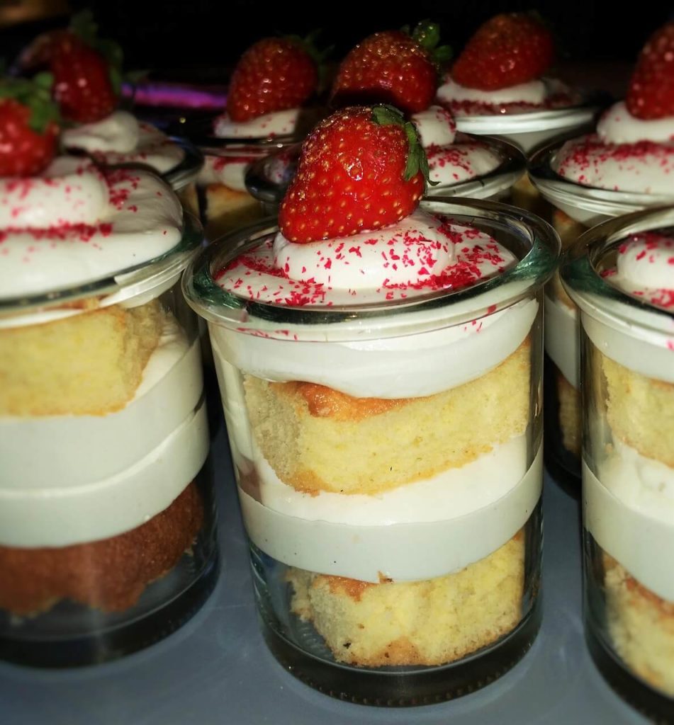 Kuchen im Glas